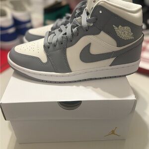 Nike Air Jordan Gray and White Sneakers